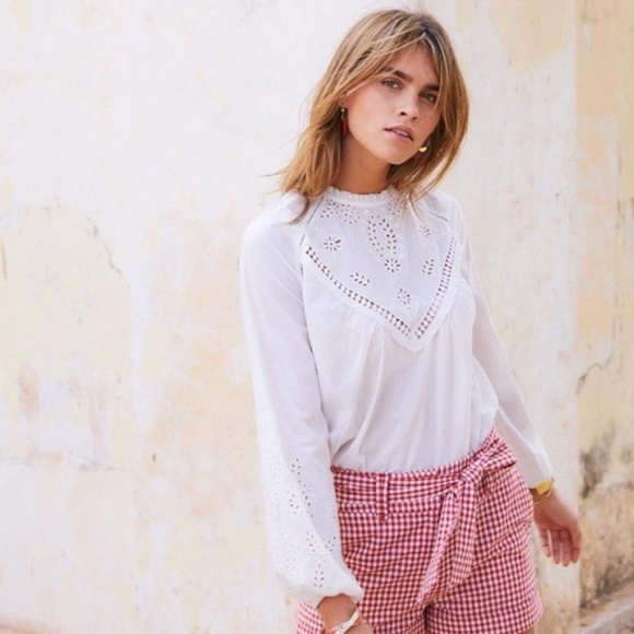 Sezane Tops - Sezane Alois Blouse Size FR 44/US 12